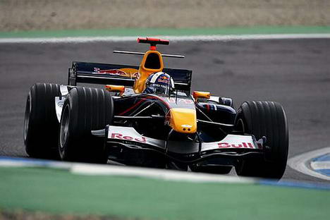 David Coulthard var i hopla idag og nuppede 7. pladsen.